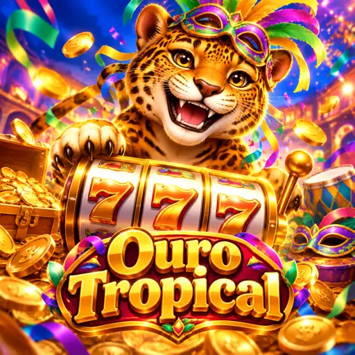 Slot Ouro do Sertão com pepitas de ouro e tema de mina brasileira